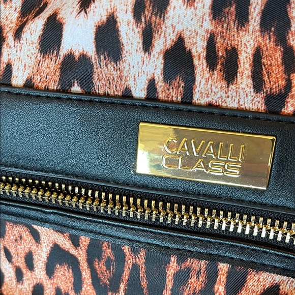 Cavalli Class by Roberto Cavalli Leopard-Print Travel Duffel - Picture 2 of 15